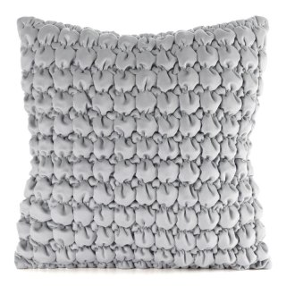 POSZEWKA VELVET 193 45 X 45 CM SREBRNY