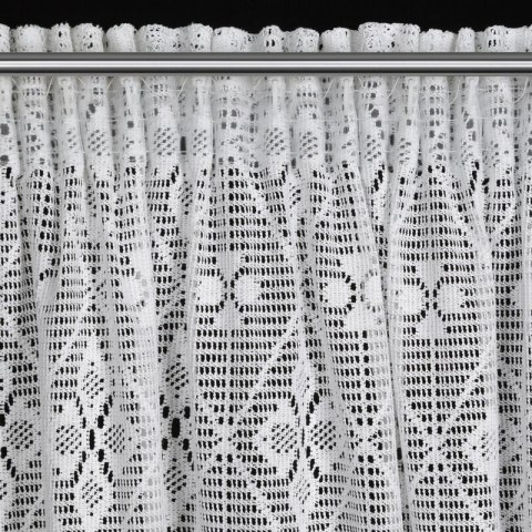 ZASŁONA GOTOWA NELA NA TAŚMIE 140 X 270 CM KREMOWY