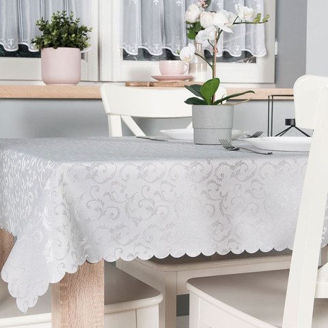 ALAN Tkanina obrusowa wodoodporna, szerokość 160cm, kolor 002 jasny szary TORENA/204/002/160000/1