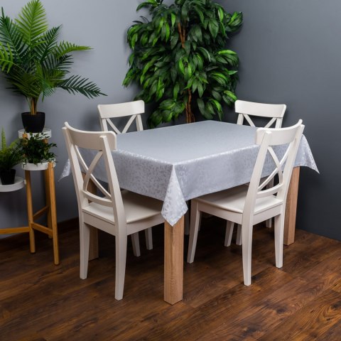 FELEK Tkanina obrusowa wodoodporna, szerokość 160cm, kolor 002 jasny szary TORENA/205/002/160000/1