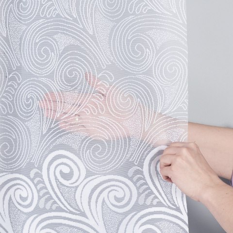 KINGA Firanka żakardowa gotowa, szerokość 600 x wysokość 160cm, kolor 001 biały 023391/FBL/001/600160/1