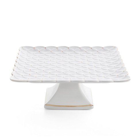 PATERA DEKORACYJNA BELIA (06) 27 X 27 X 10 CM KREMOWY