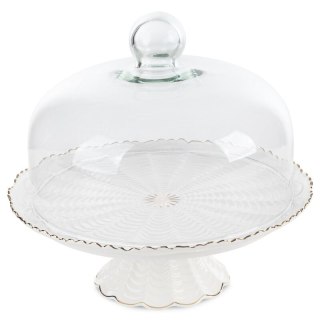 PATERA DEKORACYJNA GAIA (08) 30 X 30 X 27 CM KREMOWY