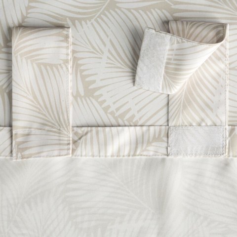 ZASŁONA GOTOWA GARDEN 3 NA SZELKACH 155 X 200 CM BIAŁY