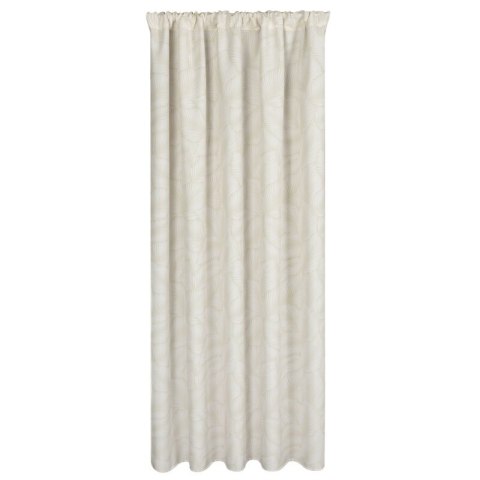 ZASŁONA GOTOWA GARDEN 3 NA TAŚMIE 155 X 200 CM BIAŁY