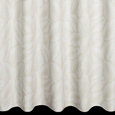 ZASŁONA GOTOWA GARDEN 3 NA TAŚMIE 155 X 200 CM BIAŁY