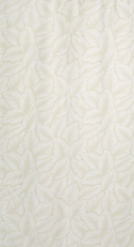 ZASŁONA GOTOWA GARDEN 3 NA TAŚMIE 155 X 200 CM BIAŁY