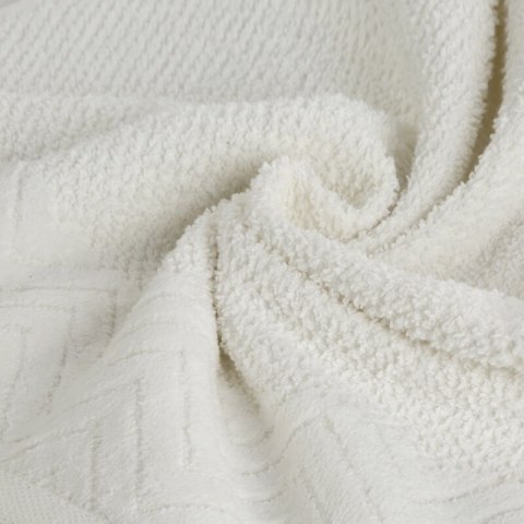 RĘCZNIK LOREN (01) 50 X 90 CM KREMOWY