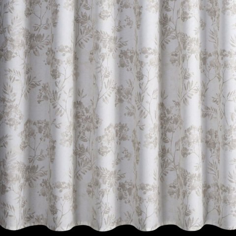 ZASŁONA GOTOWA GARDEN 12 NA SZELKACH 155 X 260 CM KREMOWY