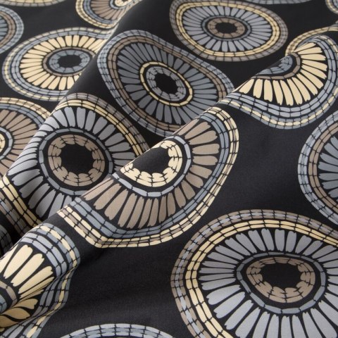 OBRUS GARDEN O 150 CM CZARNY