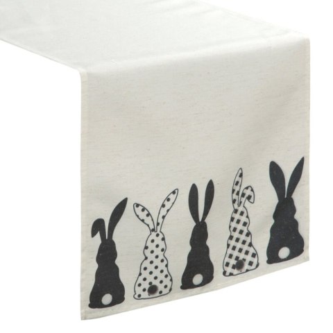 OBRUS WIOSNA 35 X 140 CM CZARNY