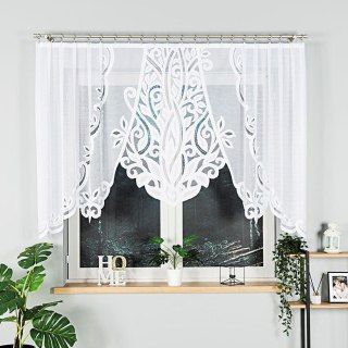 Firanka gotowa żakardowa POLA 130x275 cm kolor biały