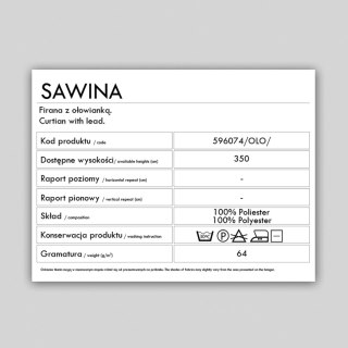 SAWINA+ AMIRA Próbnik 596074/PRO/000/596077/1