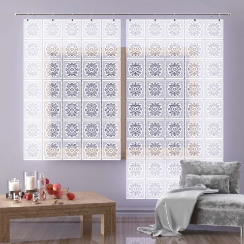 Dzianina żakardowa, szerokość 80cm, kolor biały 001 503212/000/001/000080/1