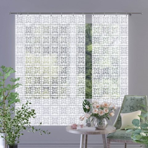 Dzianina żakardowa,szerokość 80cm, kolor biały 001 507615/000/001/000080/1