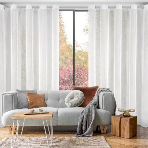 FIRANA GOTOWA LUCY 350X250 CM BIAŁY