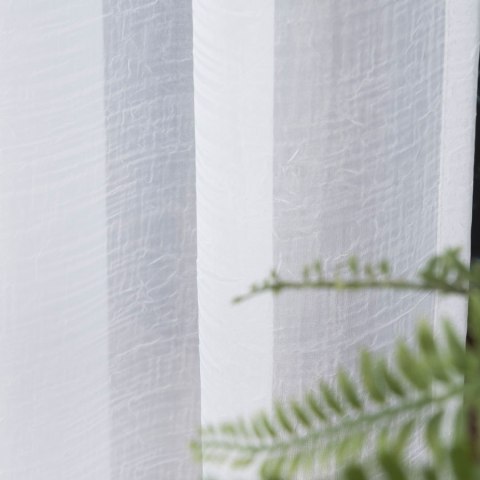 Firanka woal kreszowany, wysokość 270cm, kolor 001 biały 002301/333/001/000270/1
