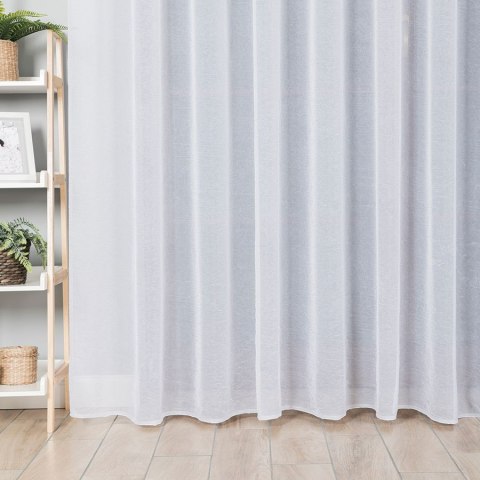 Firanka woal kreszowany, wysokość 270cm, kolor 001 biały 002301/333/001/000270/1