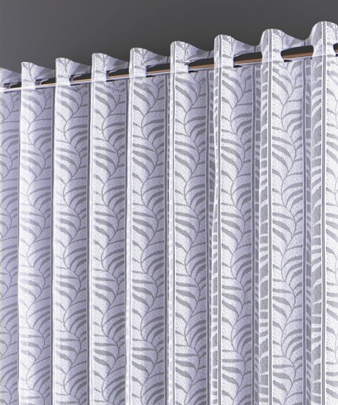 Firanka żakardowa gotowa, szerokość 180 x wysokość 160, kolor biały 001 326009/000/001/000000/1