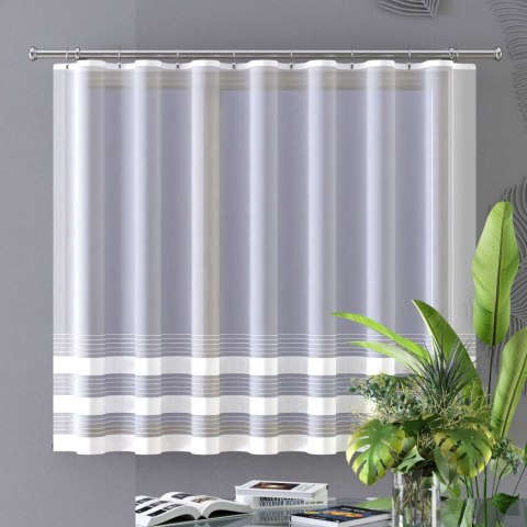 Firanka żakardowa, kolor biały, wysokość 360070/000/001/000708/1