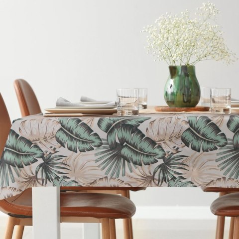 OBRUS GARDEN 140 X 220 CM KREMOWY