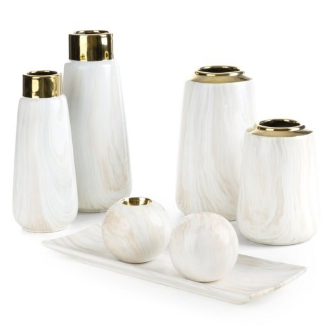 PATERA DEKORACYJNA ALIANA (01) 39 X 14 X 4 CM BEŻOWY