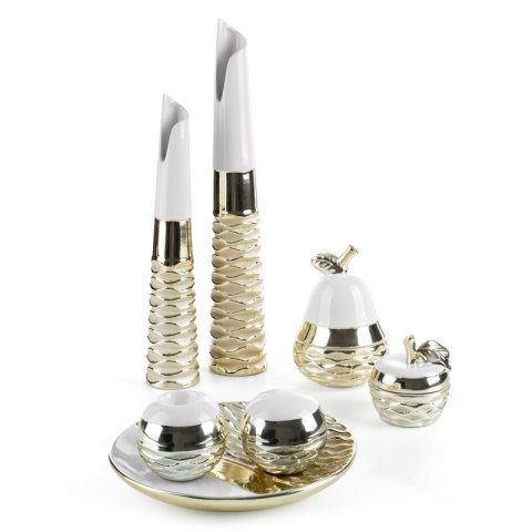 PATERA DEKORACYJNA DOLY (01) 29 X 29 X 4 CM BIAŁY