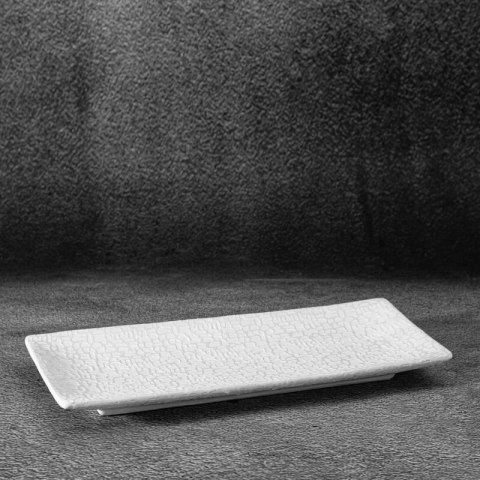 PATERA DEKORACYJNA RISO 31 X 14 X 3 CM BIAŁY