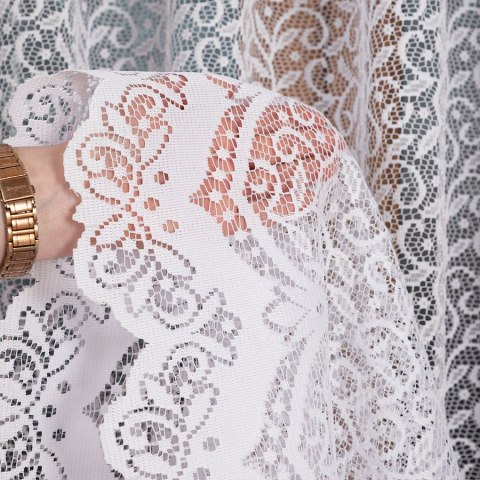 Firanka gotowa żakardowa BOGUMIŁA 250x300 cm kolor biały