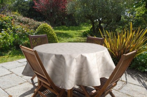 OBRUS GARDEN 140 X 220 CM BEŻOWY