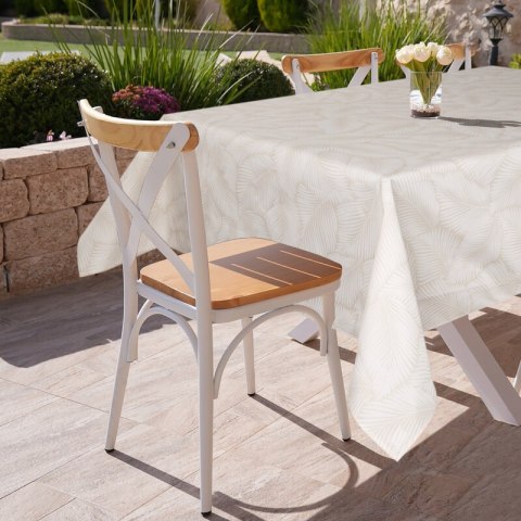 OBRUS GARDEN 140 X 220 CM BEŻOWY