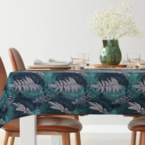 OBRUS GARDEN 140 X 220 CM GRANATOWY