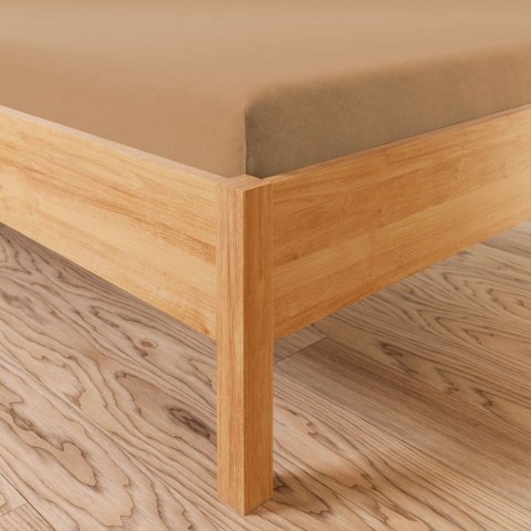 DREAMY PREMIUM Prześcieradło jersey z gumką, szerokość 140 x wysokość 200cm, kolor 013 jasny brązowy 100033/JEG/013/140200/1