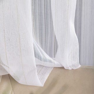 Firanka fantazyja ze złotą, błyszczącą nitką, wysokość 300cm, kolor 004 biały 001238/OLO/004/000300/1