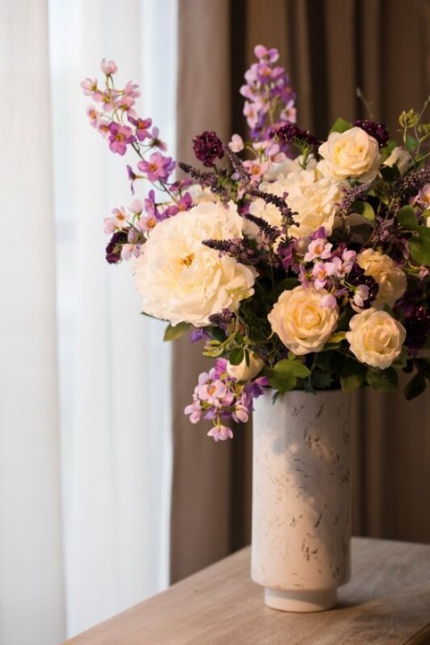 KWIAT NATU 265 O 18 X 78 CM BIAŁY