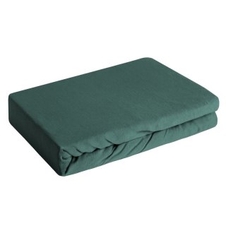 PRZEŚCIERADŁO JERSEY3 240 X 220 X 30 CM CIEMNOZIELONY