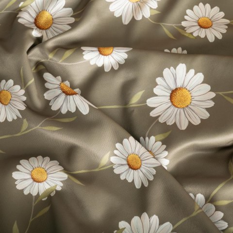 STOKROTKA Tkanina dekoracyjna typu MILAS, szerokość 165cm, kolor 002 zielony D00312/MIL/002/165000/1