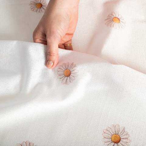 Zazdrostka żakardowa na metry 361930 wysokość 70 cm kolor biały