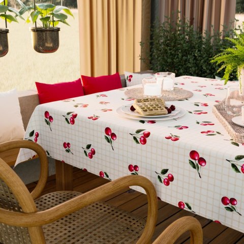 WISIENKI Tkanina dekoracyjna NINA WODOODPORNA, 160cm, kolor 004 beżowy D00319/NIW/004/160000/1