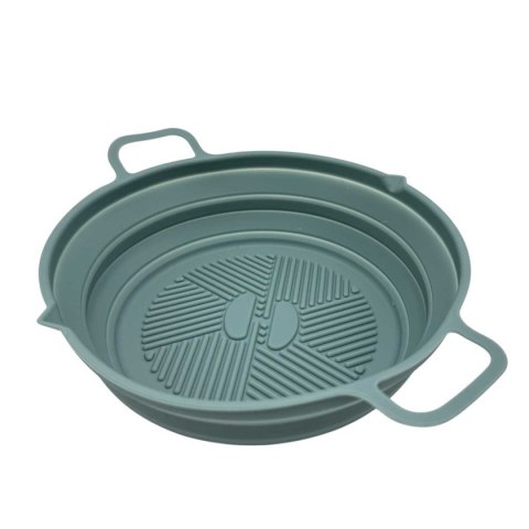 WKŁAD SILIKONOWY DO FRYTOWNICY SKŁADANY OKRĄGŁY 19cm
