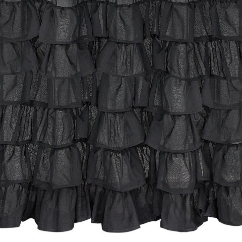 FIRANA GOTOWA DOLLY NA TAŚMIE 140 X 250 CM CZARNY