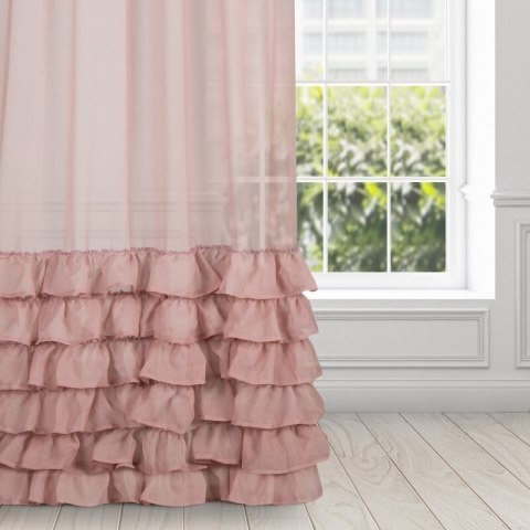 FIRANA GOTOWA DOLLY NA TAŚMIE 140 X 250 CM RÓŻOWY