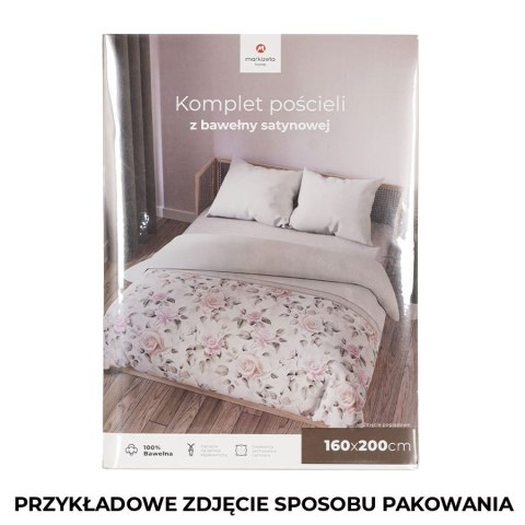 ROSALINA Komplet pościeli z bawełny satynowej 220x200cm 100093/SAT/000/220200/1