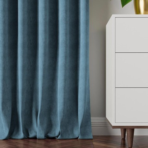 EFE Tkanina dekoracyjna, wysokość 300cm, kolor 670 szaroniebieski TD0034/TDP/670/000300/1