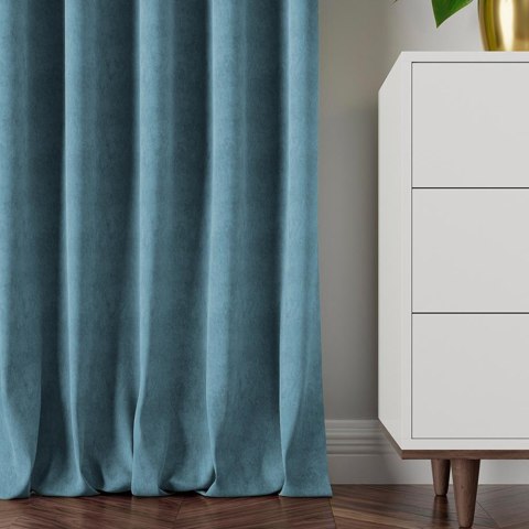 EFE Tkanina dekoracyjna, wysokość 300cm, kolor 690 niebieski morski TD0034/TDP/690/000300/1