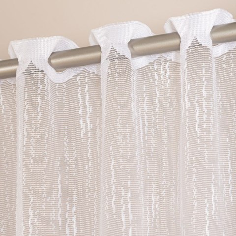 EVA Firanka żakardowa gotowa, szerokość 140 x wysokość 250cm, kolor 001 biały 146065/FBP/001/140250/1