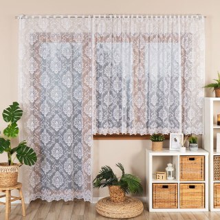 Firanka żakardowa ze wzorem po całości, kolor 001 022702/FOP/001/000230/1