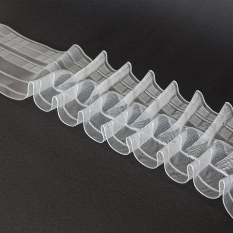 Taśma C1368M "smok" 10cm, marszczenie 1:2, transparentna TASMAY/ZZ3/200/010000/1