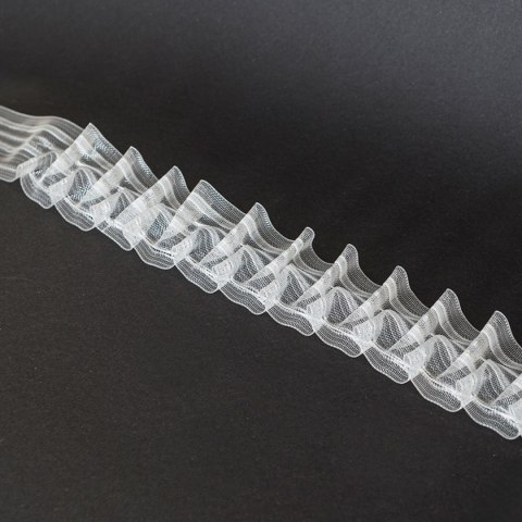 Taśma C815M "smok" 8cm, marszczenie 1:3 transparentna TASMAY/ZZ3/300/008000/1