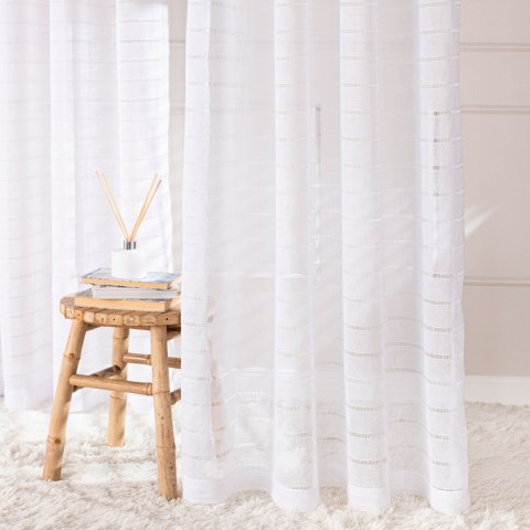 Firana gotowa na taśmie, szerokość 300cm x wysokość 250cm, kolor 001 biały 424088/FGT/001/300250/1